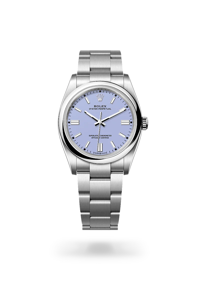 Rolex Oyster Perpetual 36 in Oyster, 36 mm, Oystersteel at The Hour Glass