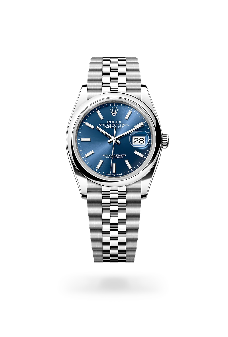 Rolex Datejust 36 in Oystersteel, M126200-0005 - The Hour Glass