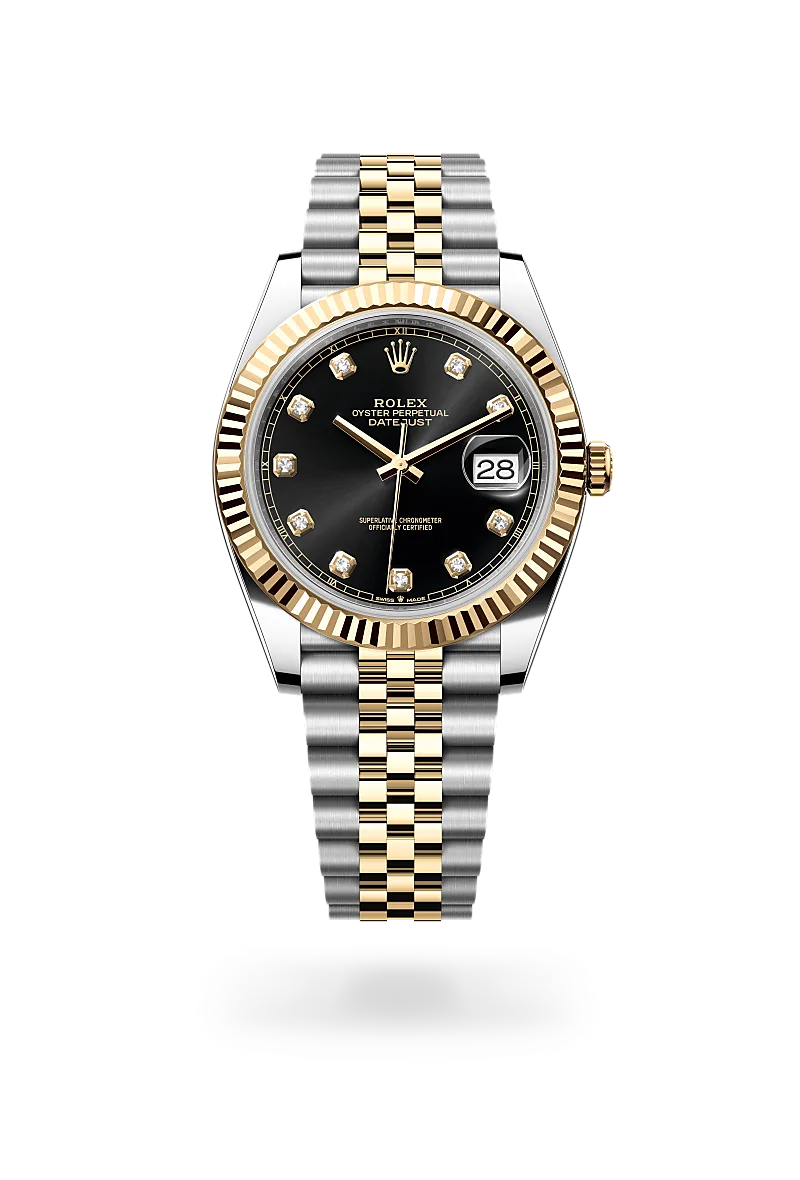 Rolex Datejust 41 in Yellow Rolesor - combination of Oystersteel and yellow gold, M126333-0006 - The Hour Glass