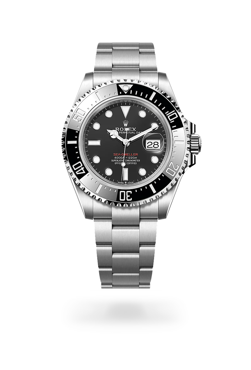 Rolex Sea-Dweller in Oyster, 43 มม., Oystersteel at The Hour Glass