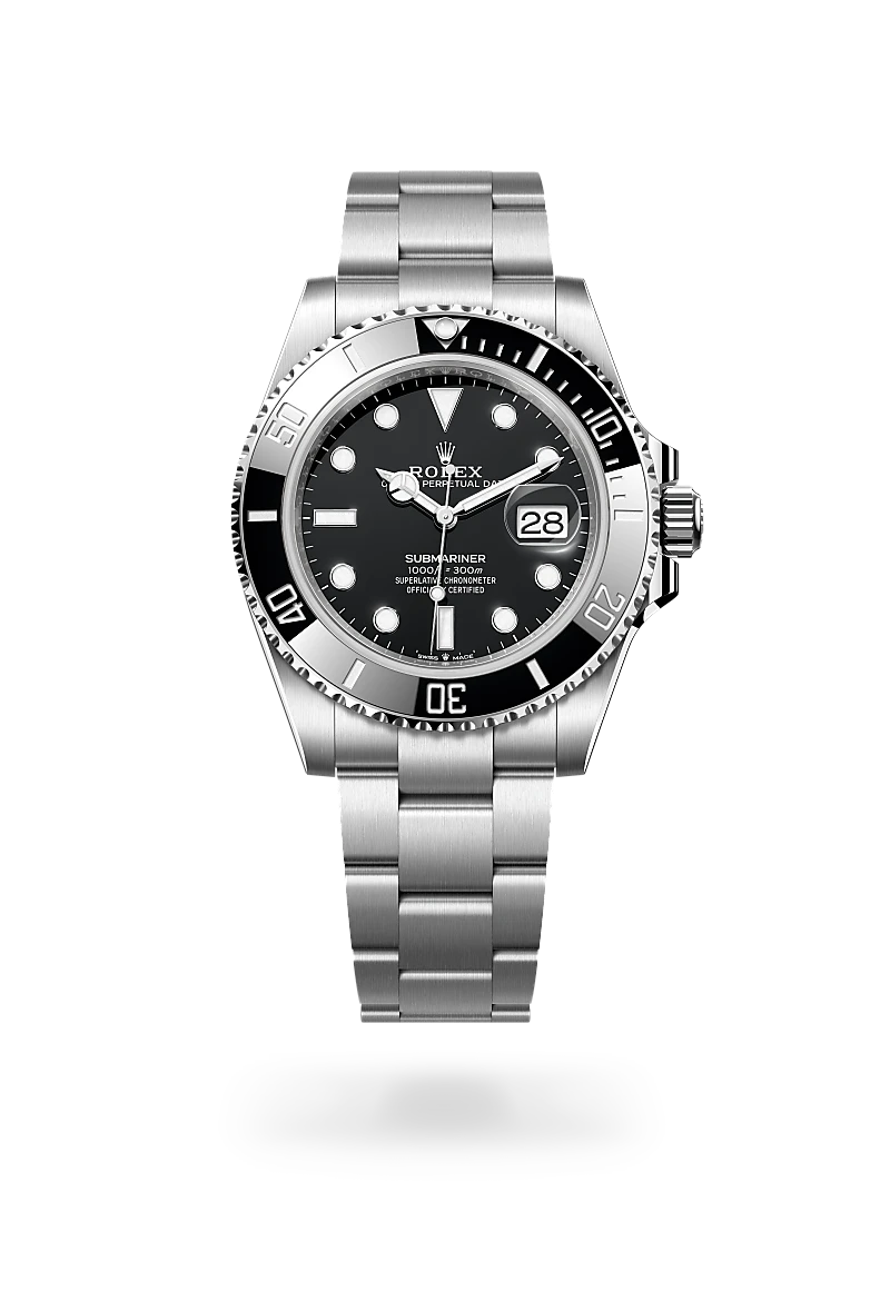Rolex Submariner Date in Oyster, 41 mm, thép Oystersteel at The Hour Glass