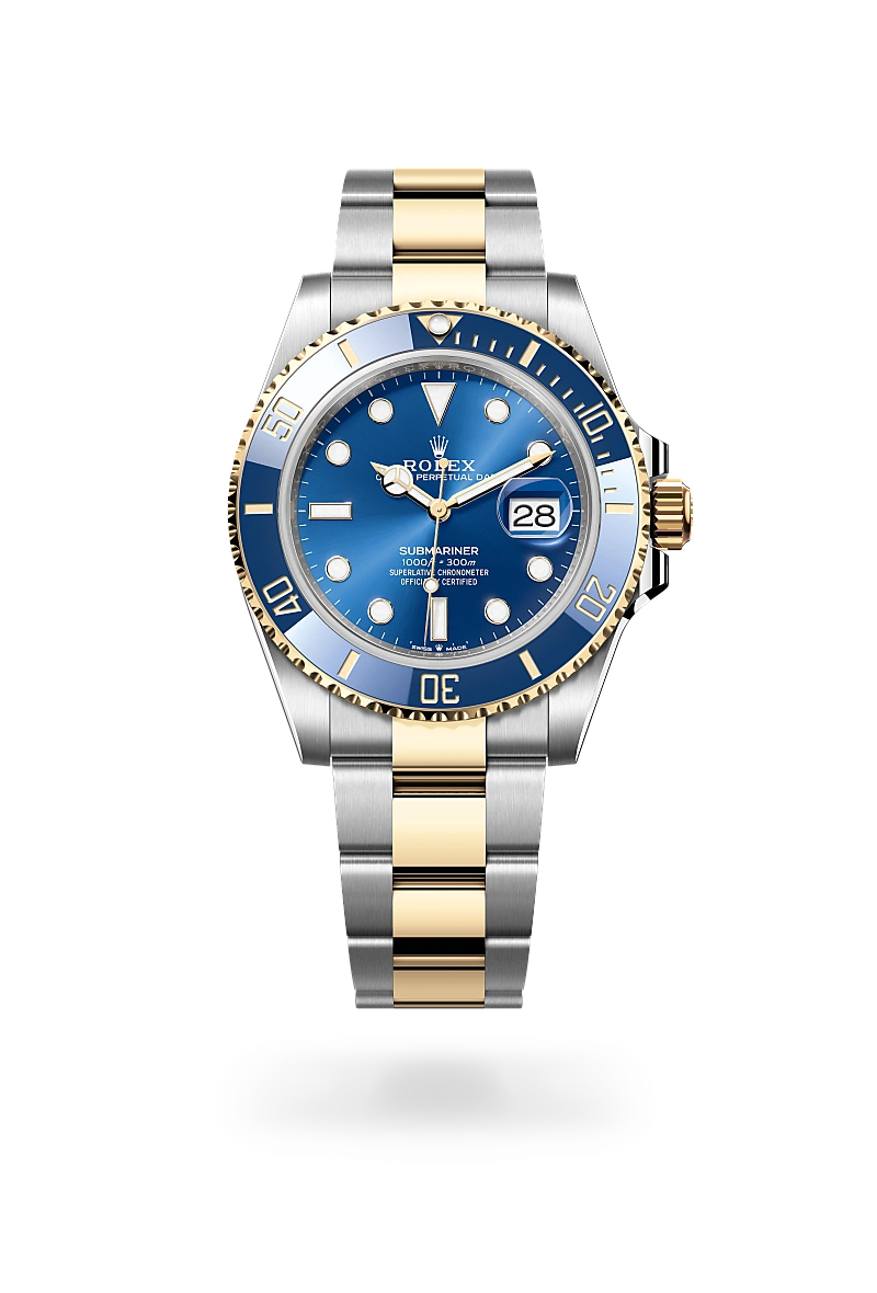 Rolex Submariner Date in Oyster, 41 mm, thép Oystersteel và vàng kim at The Hour Glass