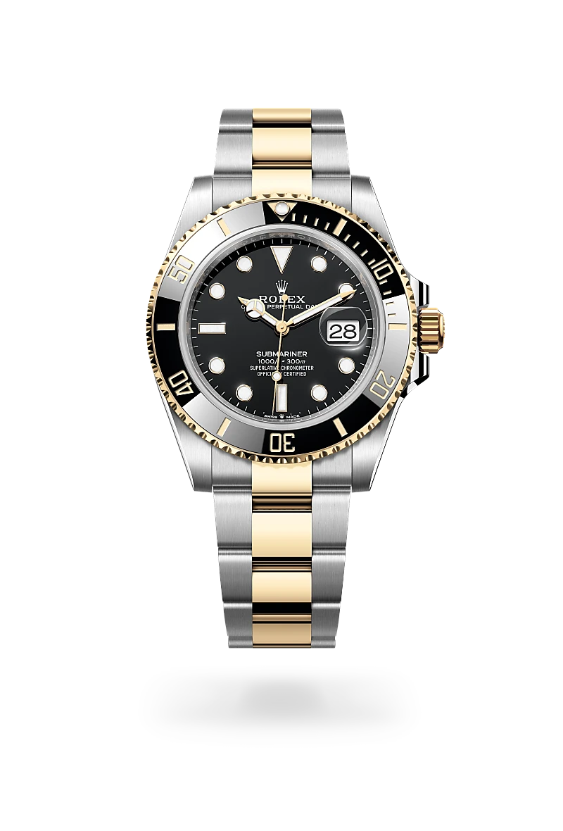 Rolex Submariner Date in Oyster, 41 mm, thép Oystersteel và vàng kim at The Hour Glass