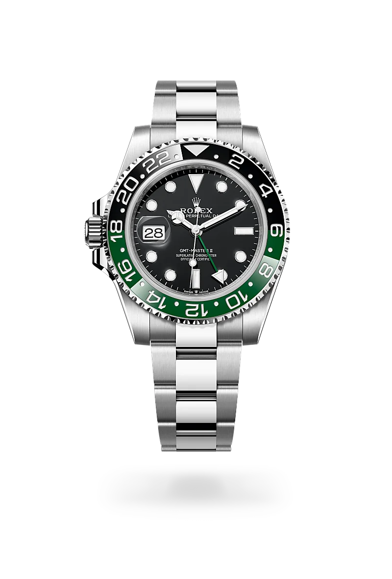 Rolex GMT-Master II in Oyster, 40 mm, thép Oystersteel at The Hour Glass