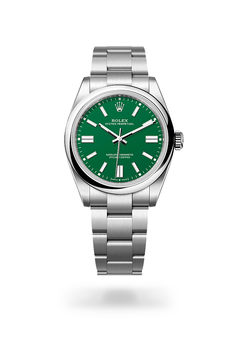 Rolex Oyster Perpetual 41 in Oyster, 41 mm, Oystersteel at The Hour Glass