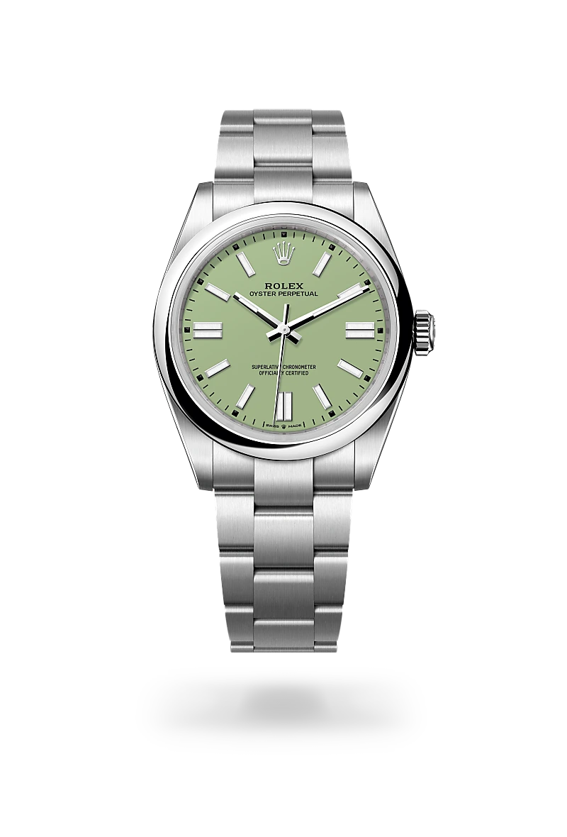 Rolex Oyster Perpetual 41 in Oyster, 41 mm, Oystersteel at The Hour Glass