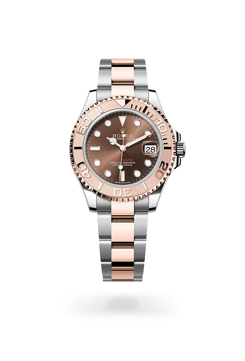 Rolex Yacht-Master 37 in Oyster, 37 mm, Oystersteel and Everose gold at The Hour Glass
