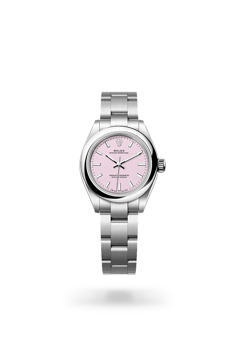 Rolex Oyster Perpetual 28 in Oyster, 28 mm, Oystersteel at The Hour Glass
