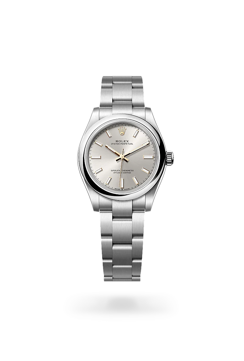 Rolex Oyster Perpetual 31 in Oyster, 31 mm, Oystersteel at The Hour Glass