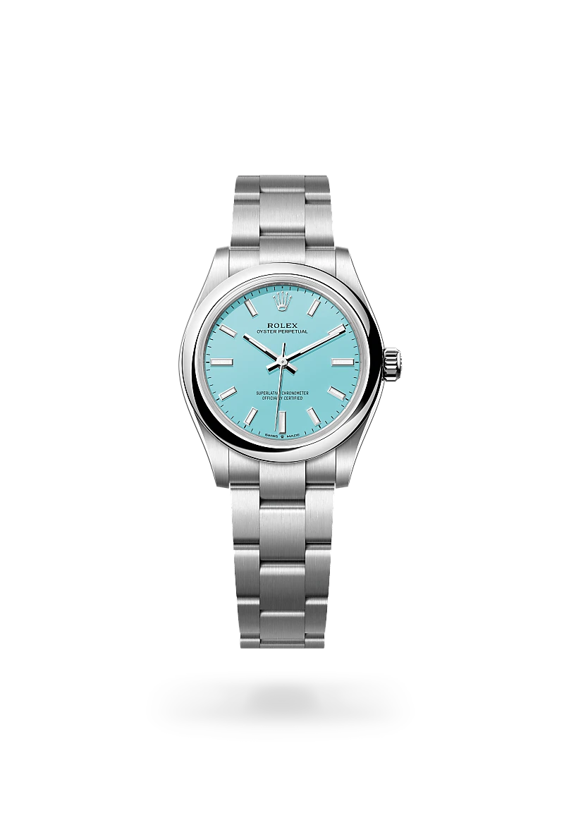 Rolex Oyster Perpetual 31 in Oyster, 31 mm, Oystersteel at The Hour Glass