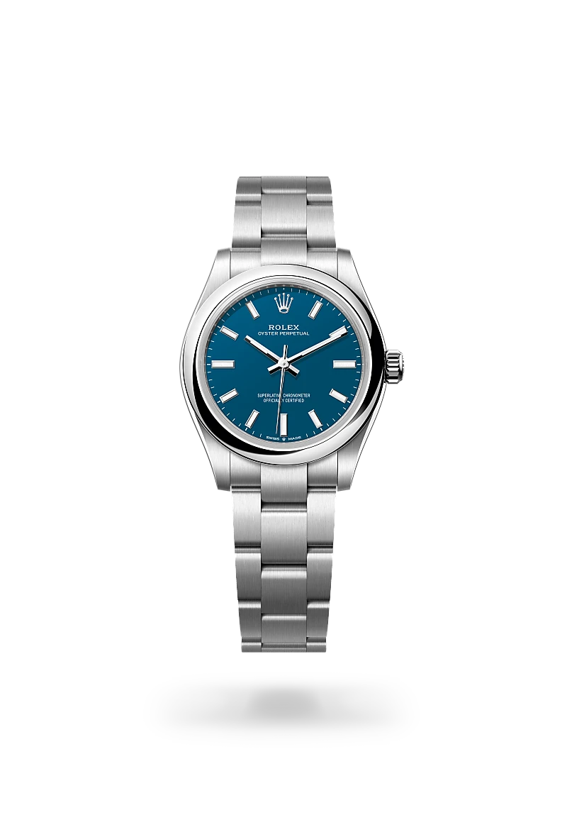 Rolex Oyster Perpetual 31 in Oyster, 31 mm, Oystersteel at The Hour Glass