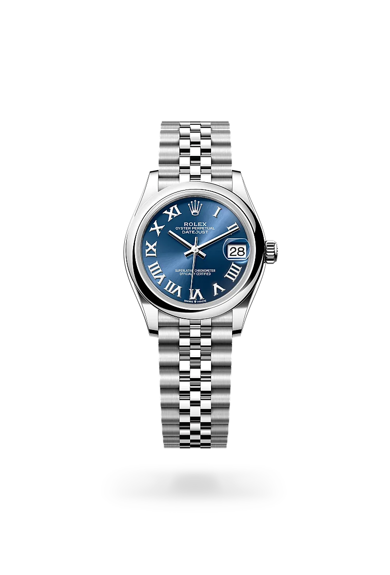 Rolex Datejust 31 in Oyster, 31 mm, thép Oystersteel at The Hour Glass