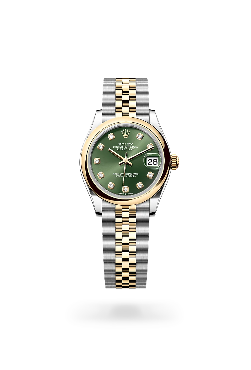 Rolex Datejust 31 in Oyster, 31 mm, thép Oystersteel và vàng kim at The Hour Glass