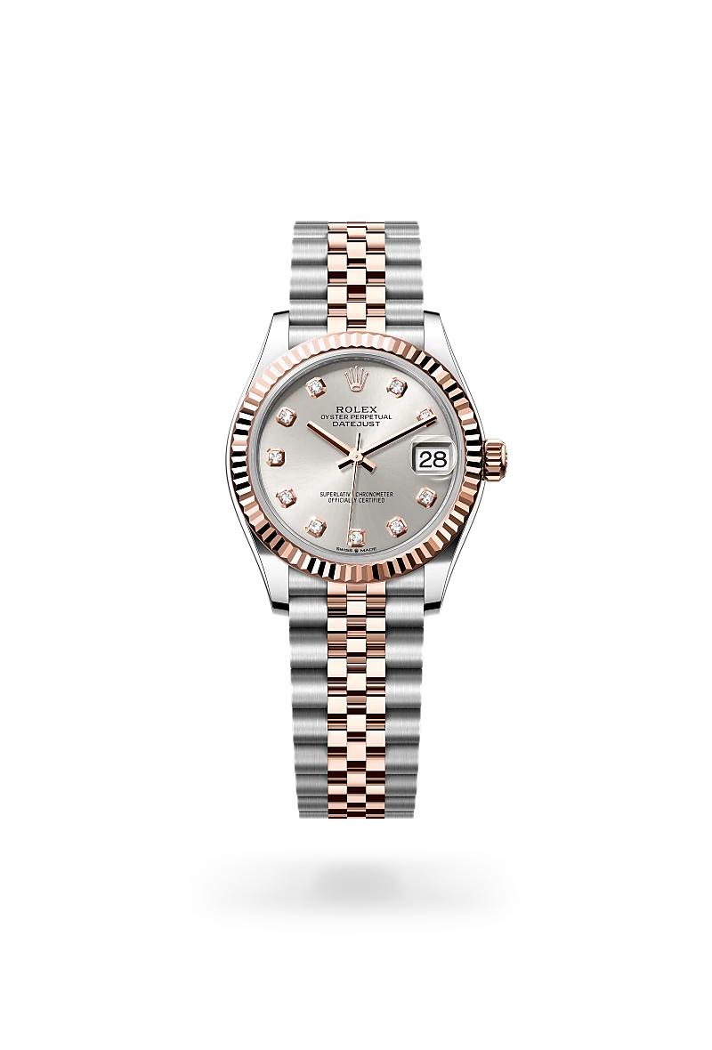 Rolex Datejust 31 in Everose Rolesor - combination of Oystersteel and Everose gold, M278271-0016 - The Hour Glass