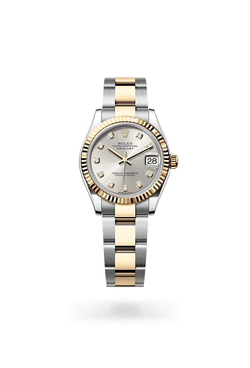 Rolex Datejust 31 in Oyster, 31 mm, thép Oystersteel và vàng kim at The Hour Glass
