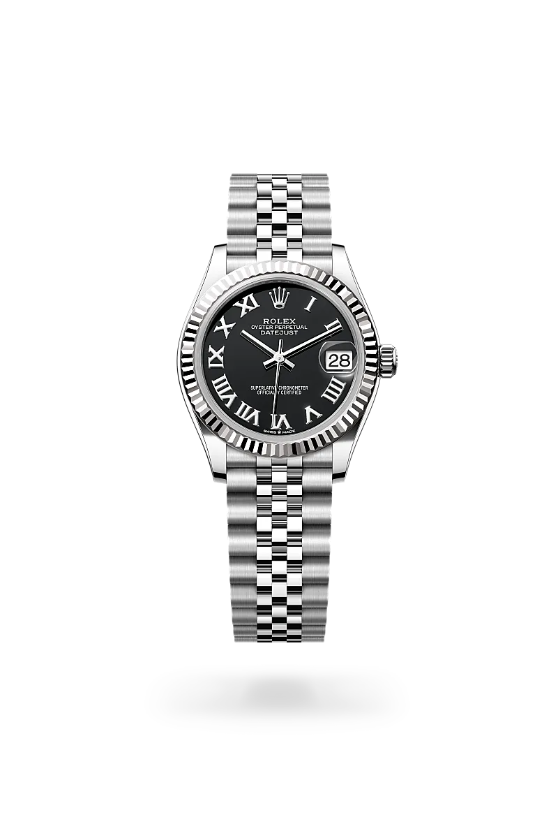 Rolex Datejust 31 in White Rolesor - combination of Oystersteel and white gold, M278274-0002 - The Hour Glass