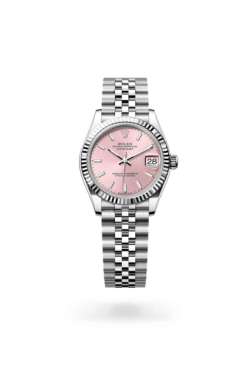 Rolex Datejust 31 in White Rolesor - combination of Oystersteel and white gold, M278274-0014 - The Hour Glass