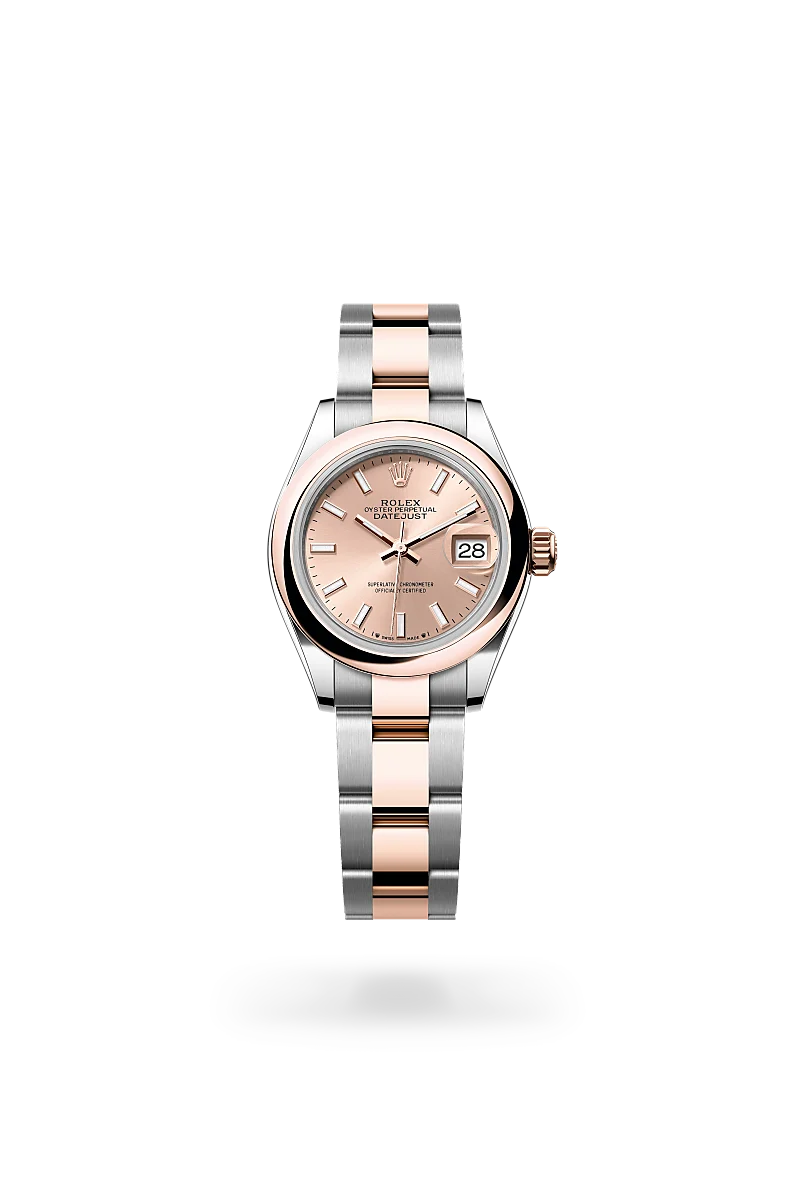 Rolex Lady-Datejust in Everose Rolesor - combination of Oystersteel and Everose gold, M279161-0024 - The Hour Glass