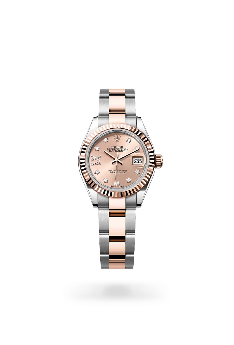 Rolex Lady-Datejust in Everose Rolesor - combination of Oystersteel and Everose gold, M279171-0028 - The Hour Glass