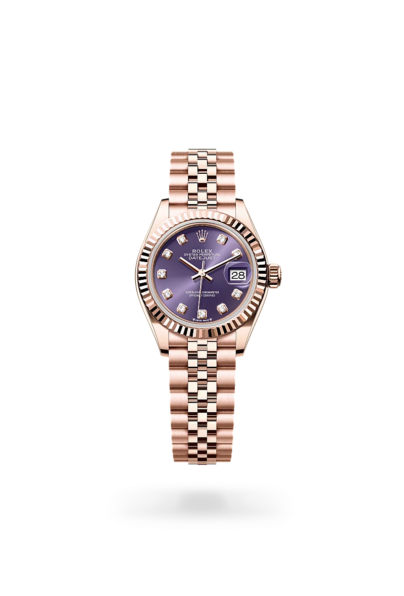 Rolex Lady-Datejust in 18 ct Everose gold, M279175-0020 - The Hour Glass