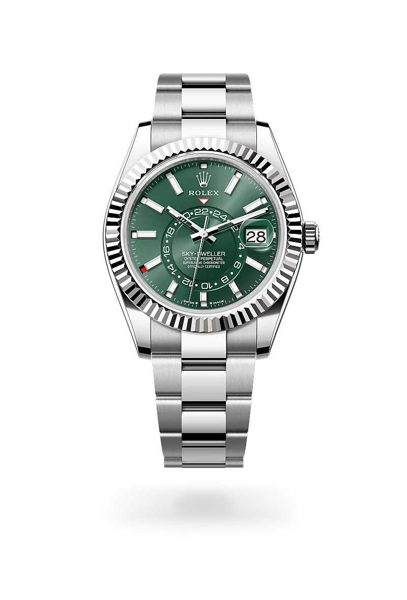 Rolex Sky-Dweller in White Rolesor - combination of Oystersteel and white gold, M336934-0001 - The Hour Glass