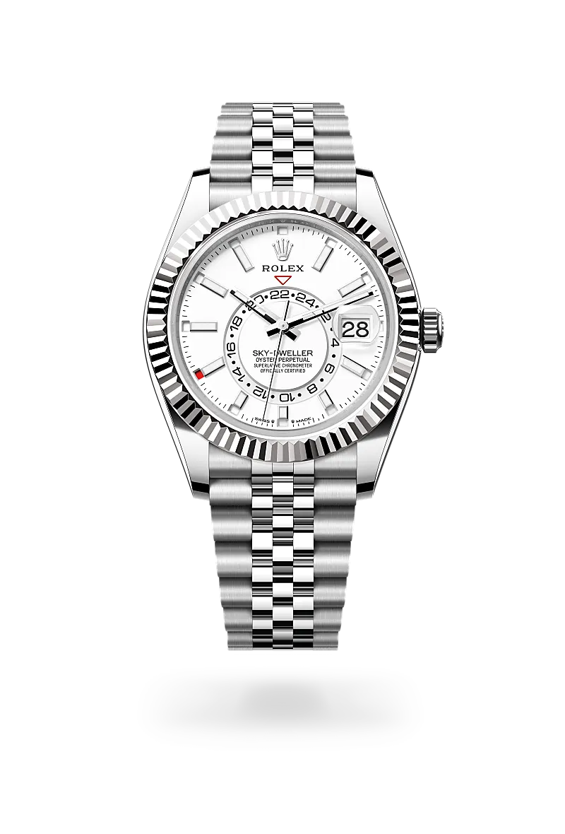 Rolex Sky-Dweller in White Rolesor - combination of Oystersteel and white gold, M336934-0004 - The Hour Glass