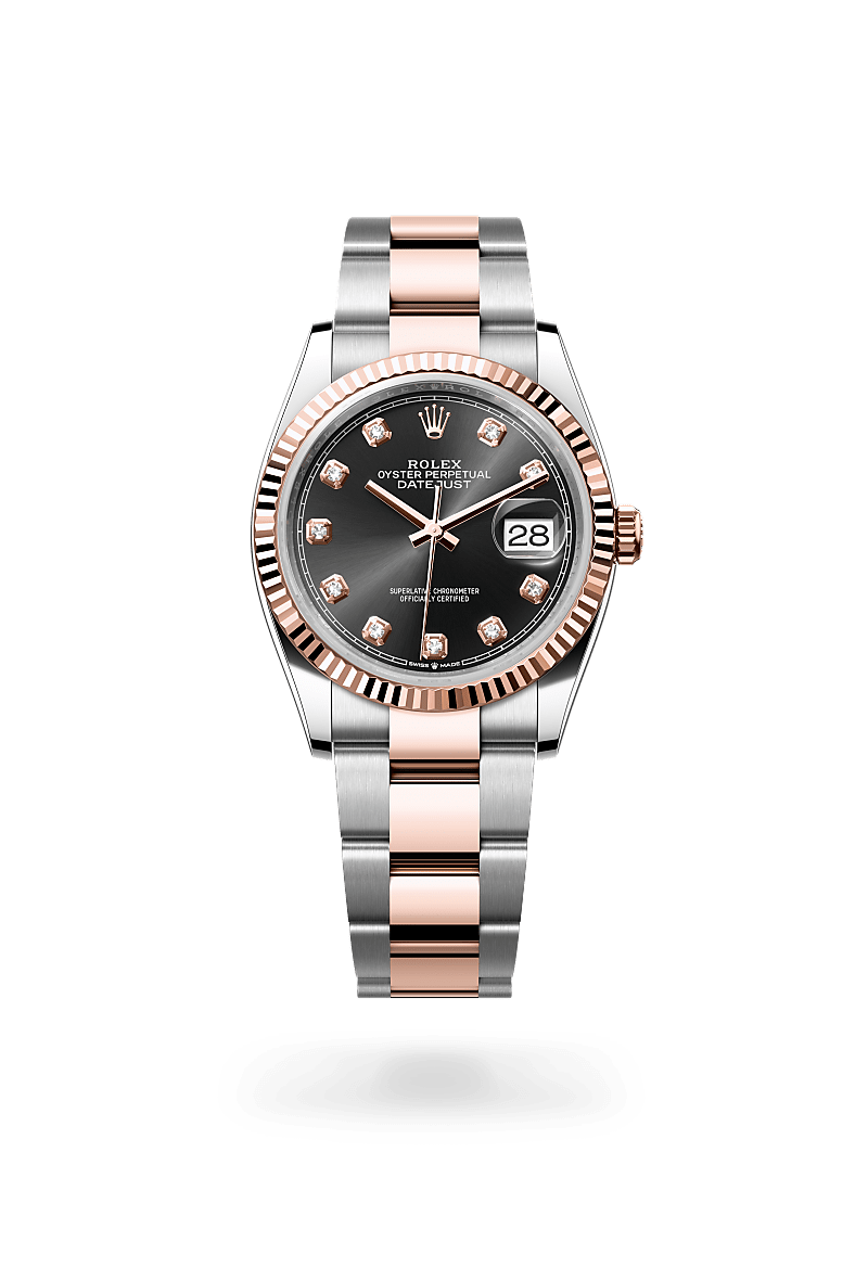 Rolex Datejust 36 in Everose Rolesor - combination of Oystersteel and Everose gold, M126231-0020 | The Hour Glass