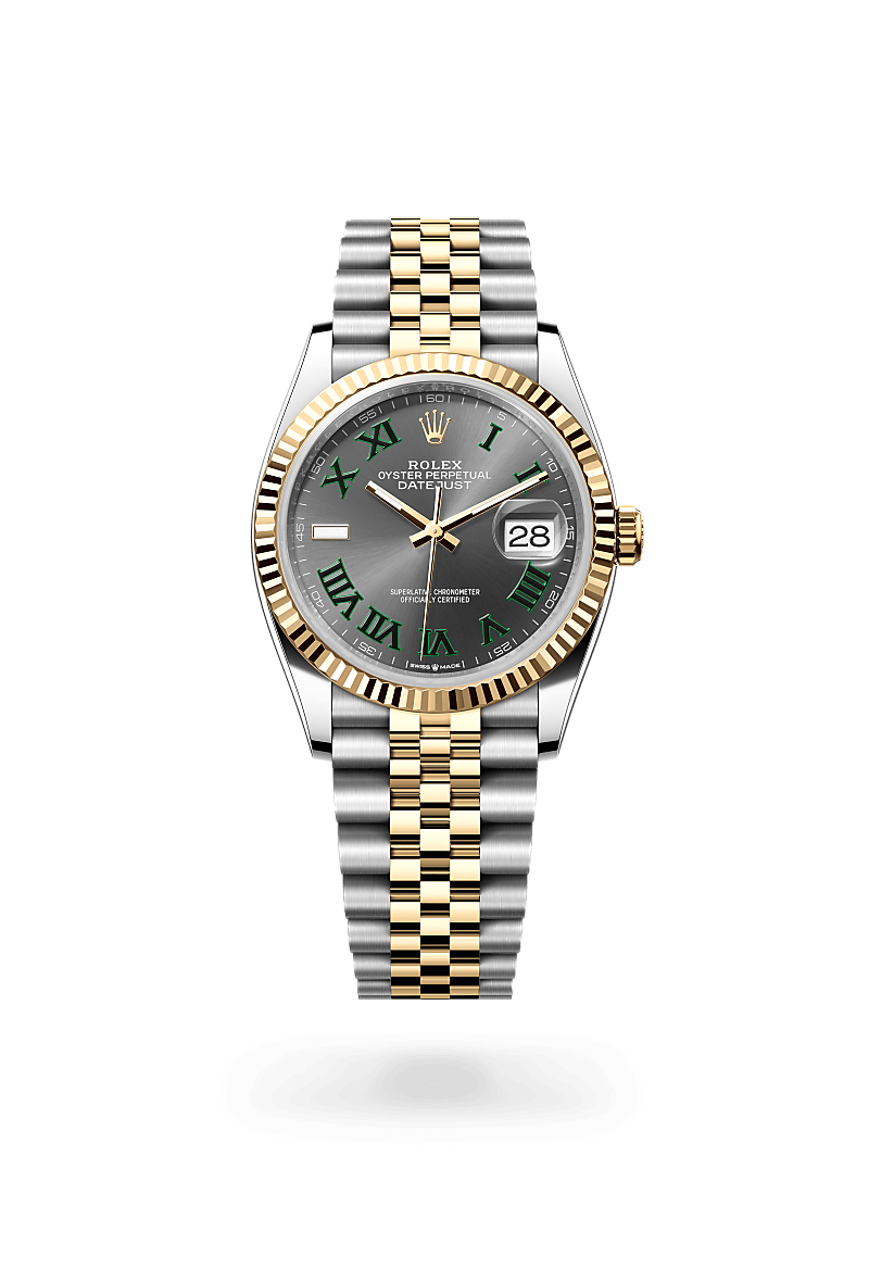 Rolex Datejust 36 in Yellow Rolesor - combination of Oystersteel and yellow gold, M126233-0035 | The Hour Glass