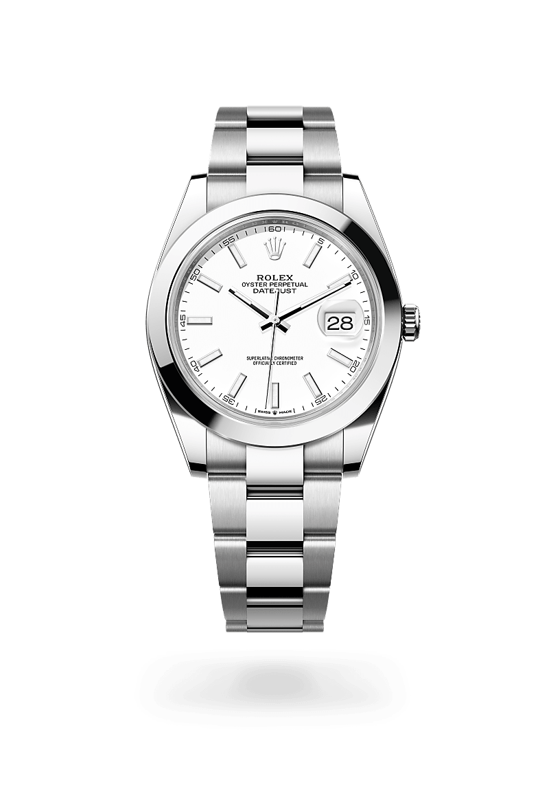 Rolex Datejust 41 in Oystersteel, M126300-0005 | The Hour Glass