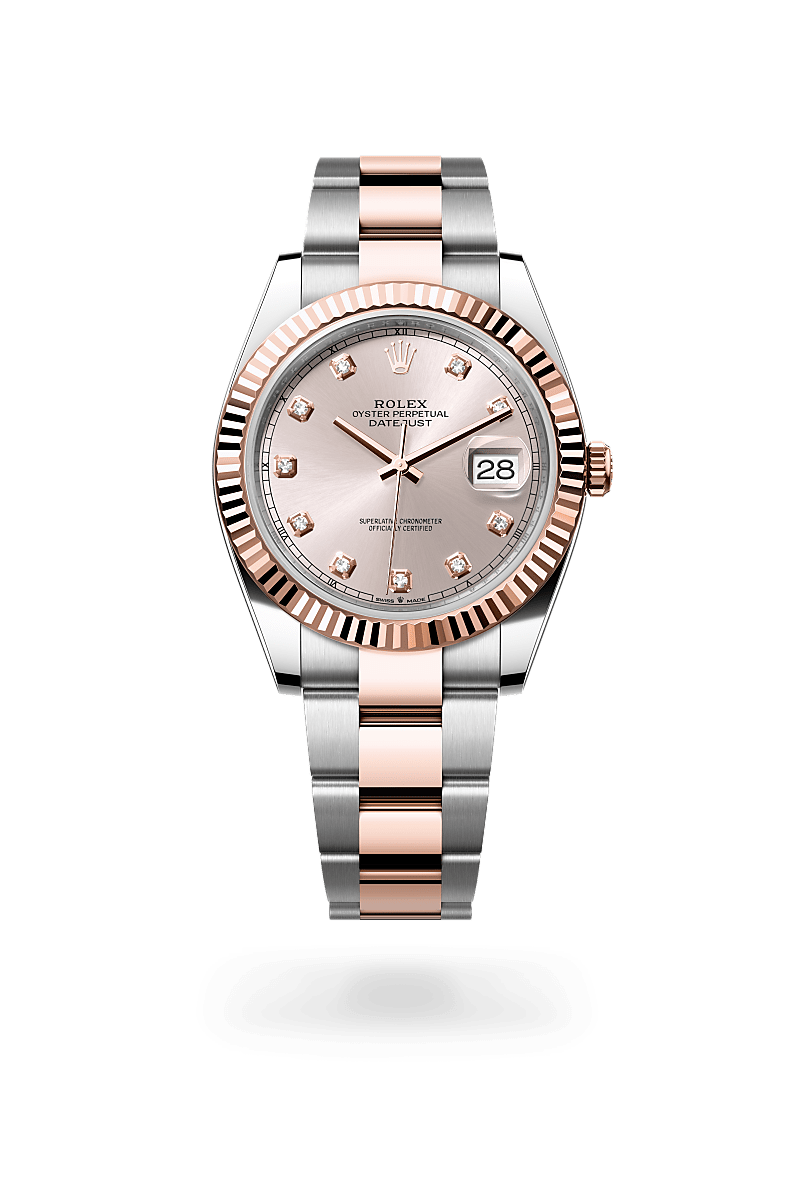 Rolex Datejust 41 in Everose Rolesor - combination of Oystersteel and Everose gold, M126331-0007 | The Hour Glass