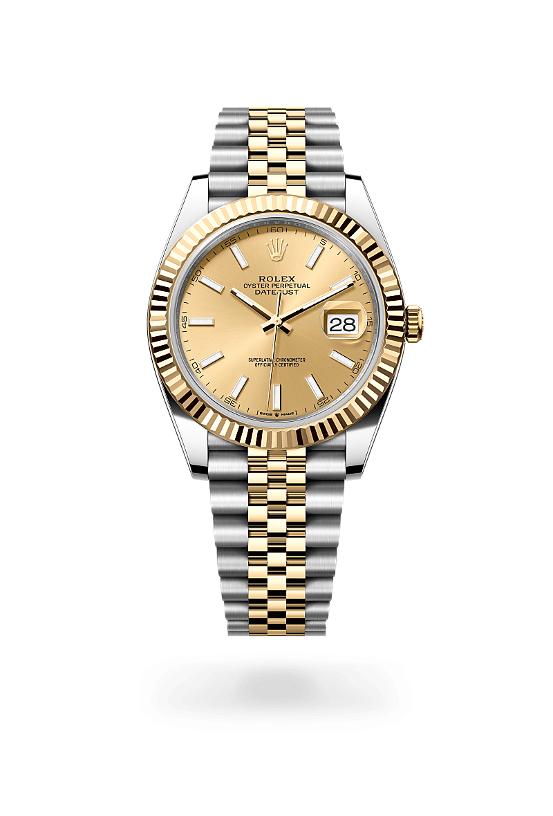 Rolex Datejust 41 in Yellow Rolesor - combination of Oystersteel and yellow gold, M126333-0010 | The Hour Glass