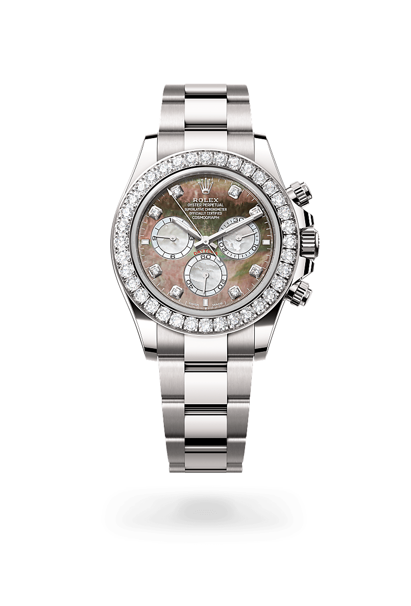 Rolex Cosmograph Daytona in 18 ct white gold, M126579RBR-0001 | The Hour Glass
