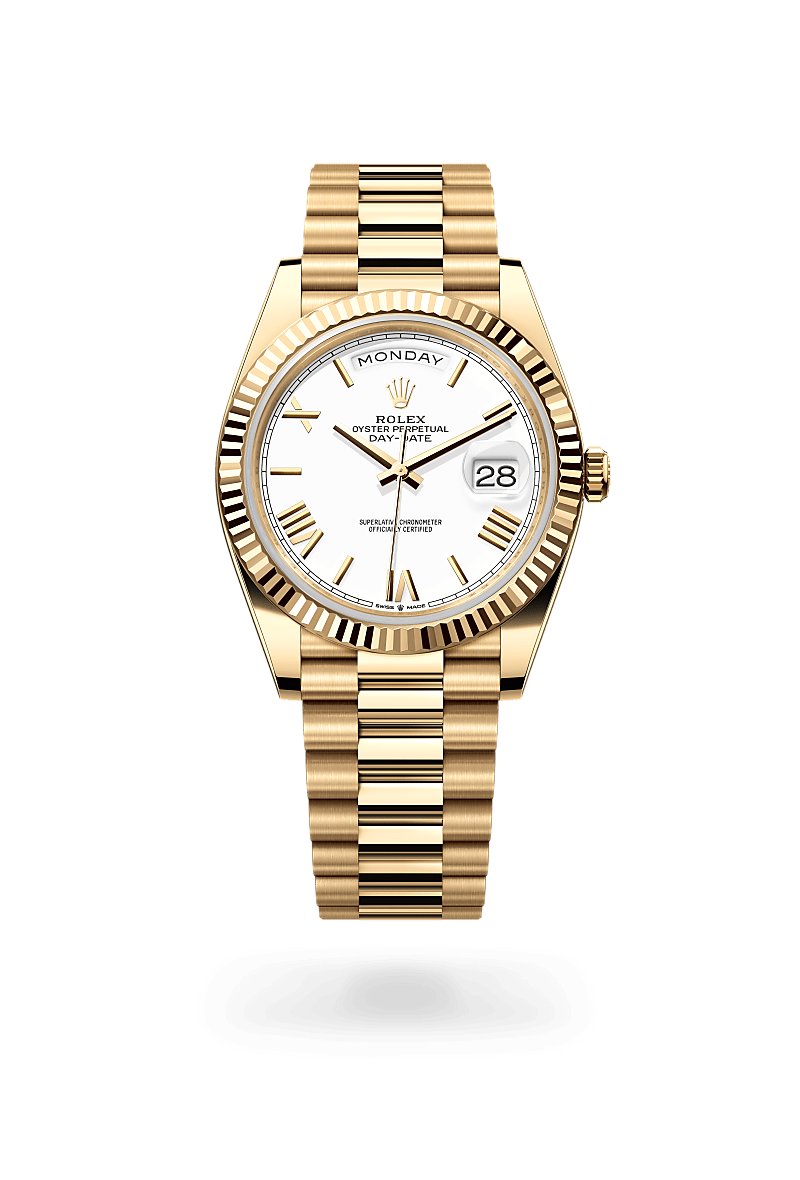 Rolex Day-Date 40 in 18 ct yellow gold, M228238-0042 | The Hour Glass