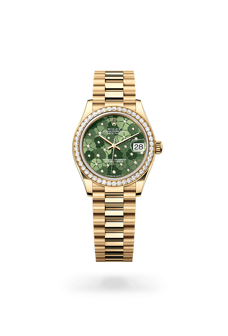 Rolex Datejust 31 in 18 ct yellow gold, M278288RBR-0038 | The Hour Glass