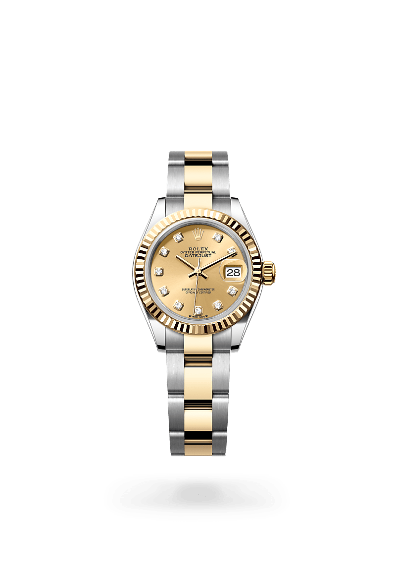 Rolex Lady-Datejust in Yellow Rolesor - combination of Oystersteel and yellow gold, M279173-0012 | The Hour Glass