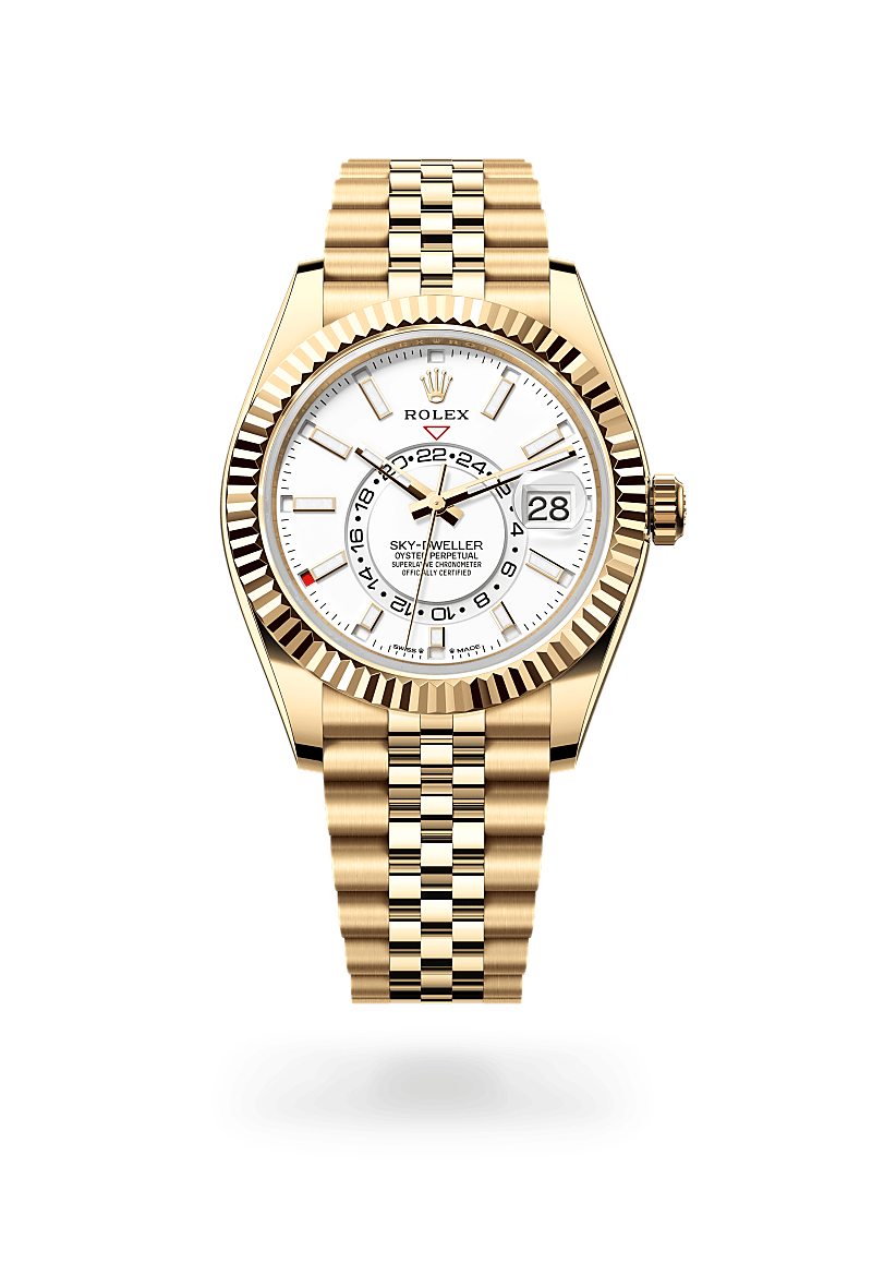 Rolex Sky-Dweller in 18 ct yellow gold, M336938-0006 | The Hour Glass