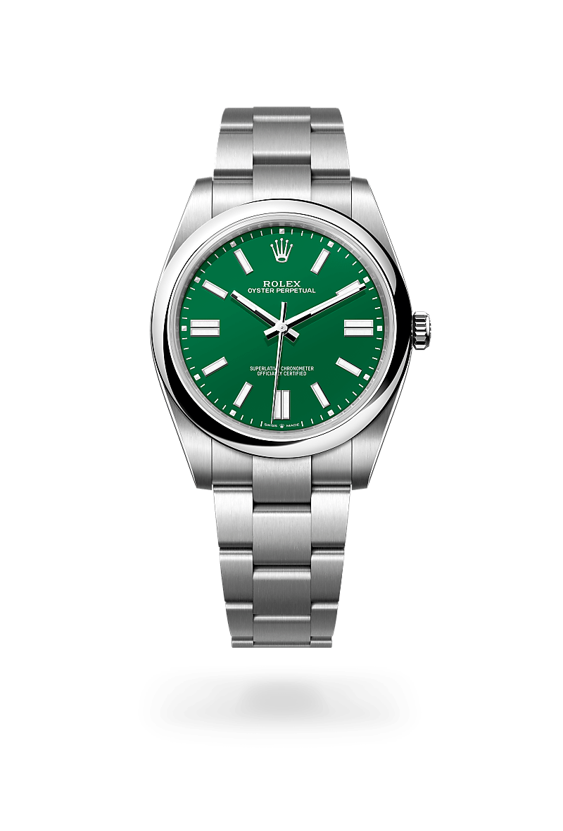 Rolex Oyster Perpetual 41 in Oystersteel, M124300-0005 | The Hour Glass