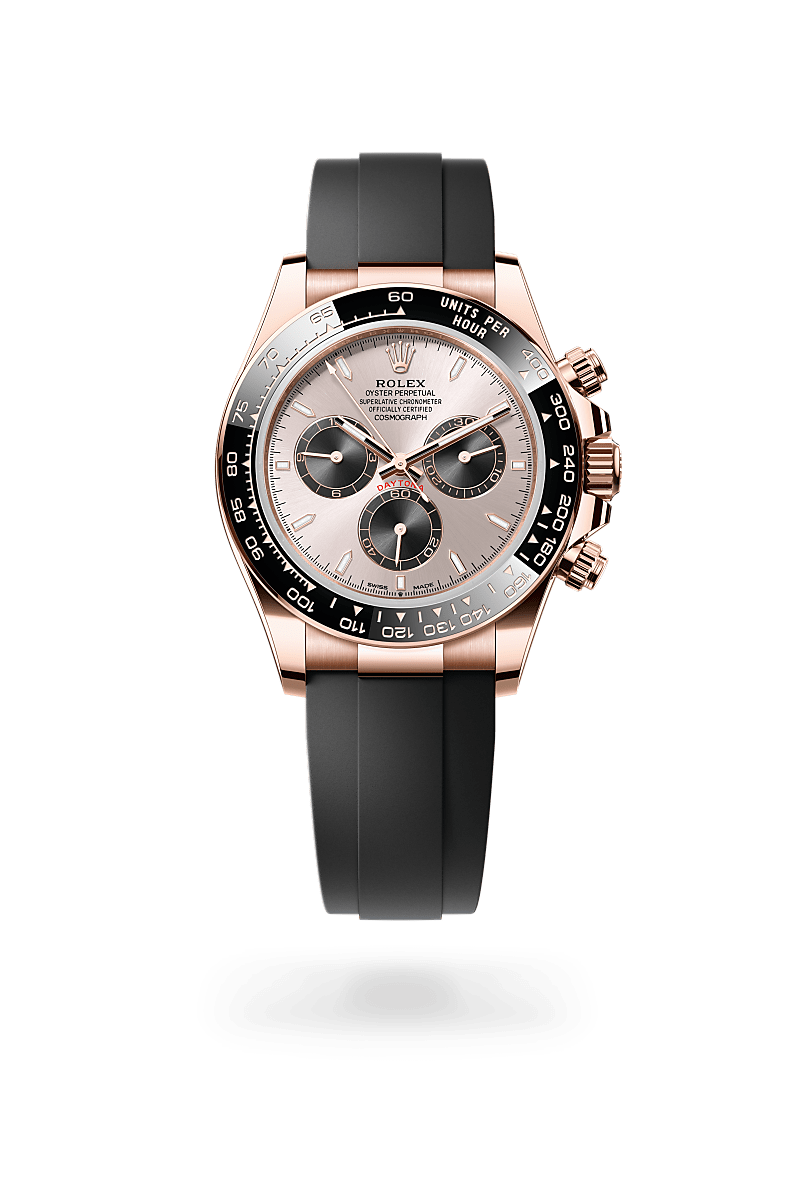 Rolex Cosmograph Daytona in 18 ct Everose gold, M126515LN-0006 | The Hour Glass