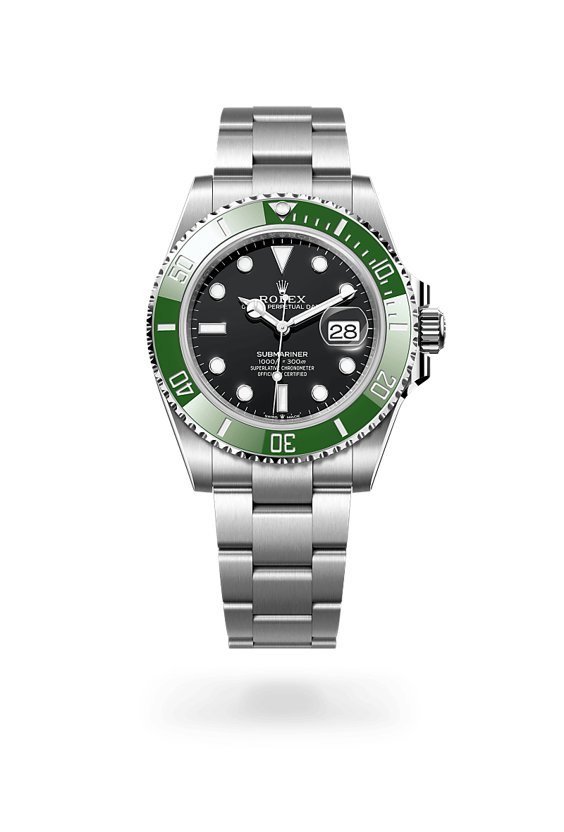 Rolex Submariner in Oystersteel, M126610LV-0002 | The Hour Glass