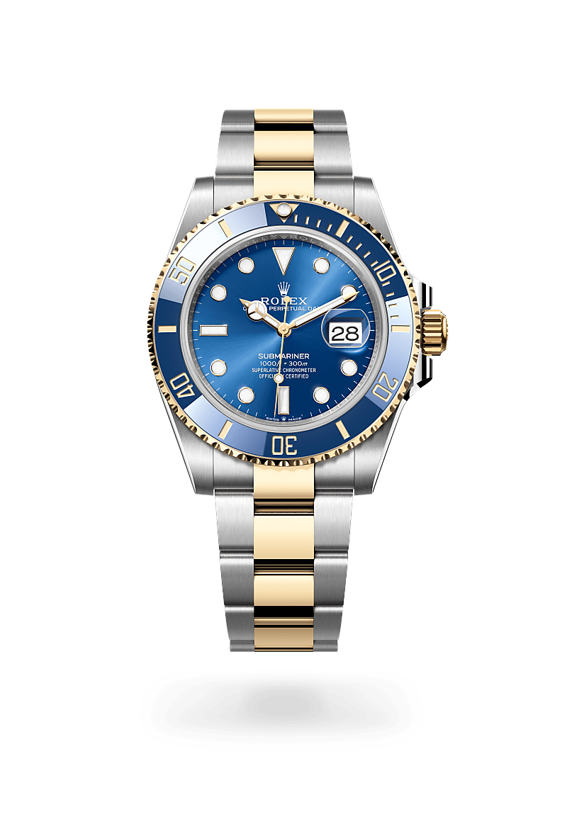 Rolex Submariner Yellow Rolesor, M126613LB-0002