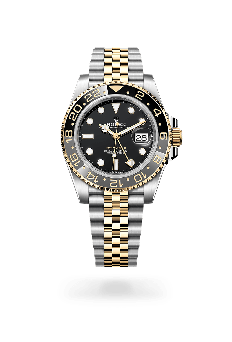 Rolex GMT-Master II in Yellow Rolesor - combination of Oystersteel and yellow gold, M126713GRNR-0001 | The Hour Glass