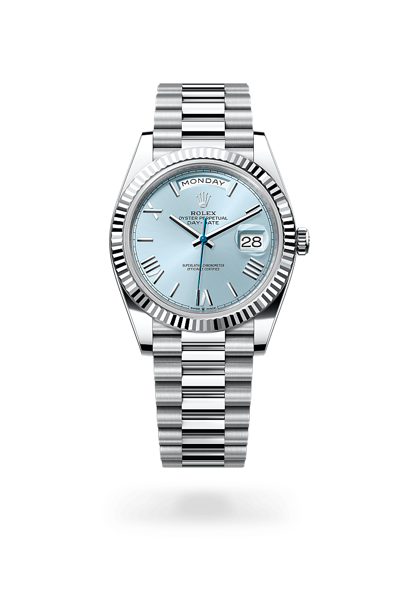 Rolex Day-Date 40 in Platinum, M228236-0012 | The Hour Glass