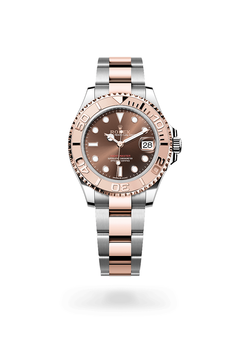 Rolex Yacht-Master 37 in Everose Rolesor - combination of Oystersteel and Everose gold, M268621-0003 | The Hour Glass