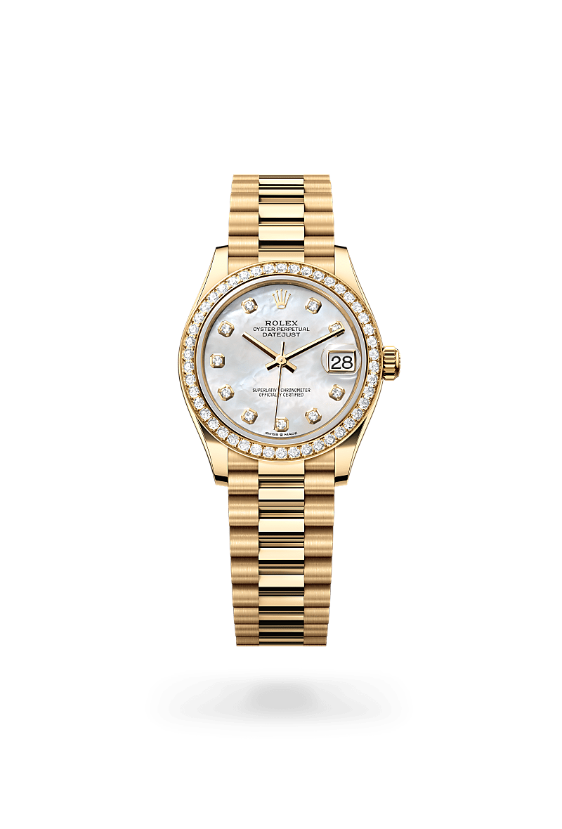 Rolex Datejust 31 in 18 ct yellow gold, M278288RBR-0006 | The Hour Glass