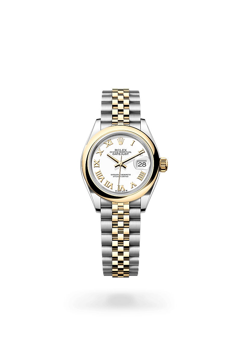 Rolex Lady-Datejust in Yellow Rolesor - combination of Oystersteel and yellow gold, M279163-0023 | The Hour Glass