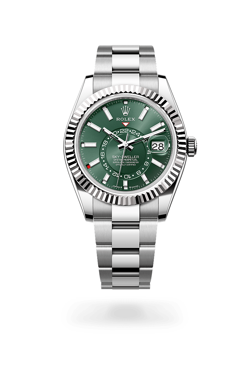 Rolex Sky-Dweller in White Rolesor - combination of Oystersteel and white gold, M336934-0001 | The Hour Glass