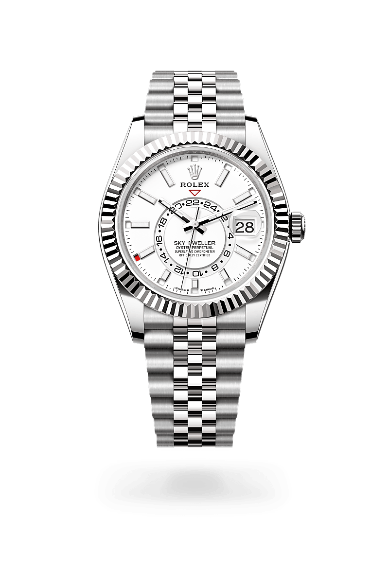 Rolex Sky-Dweller in White Rolesor - combination of Oystersteel and white gold, M336934-0004 | The Hour Glass