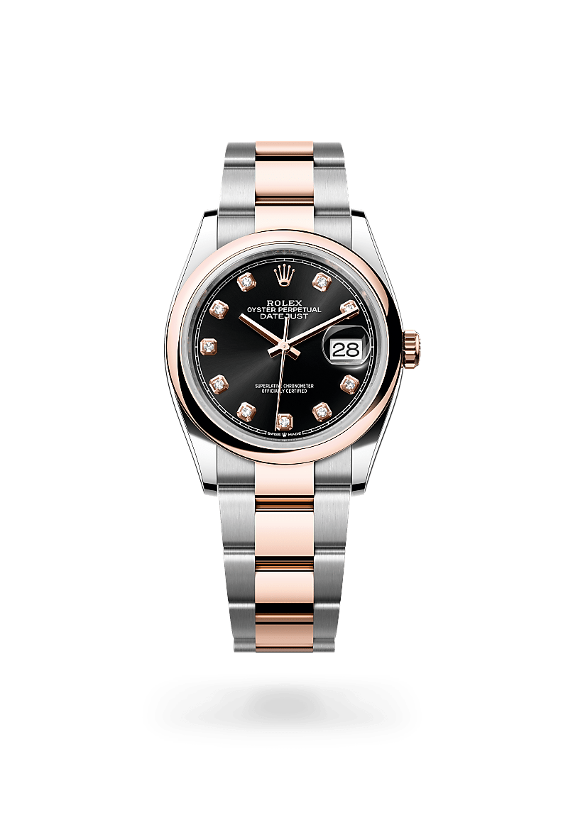 Rolex Datejust 36 in Everose Rolesor - combination of Oystersteel and Everose gold, M126201-0020 - The Hour Glass