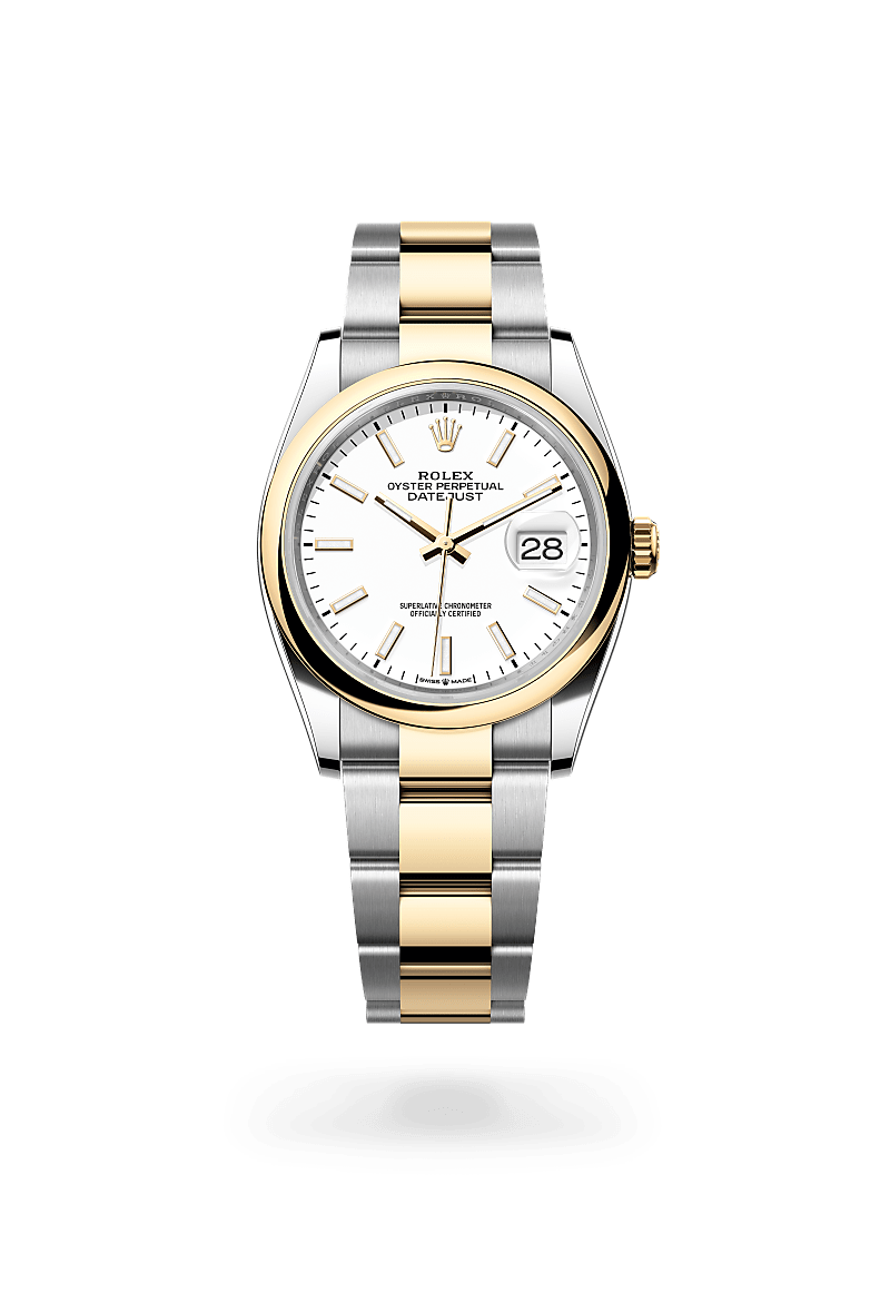 Rolex Datejust 36 in Rolesor vàng - hỗn hợp thép Oystersteel và vàng kim, M126203-0020 | The Hour Glass