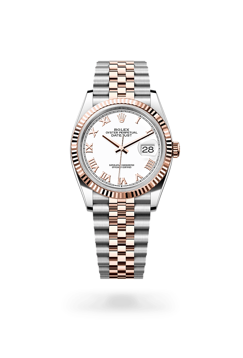 Rolex Datejust 36 in Everose Rolesor - combination of Oystersteel and Everose gold, M126231-0015 - The Hour Glass